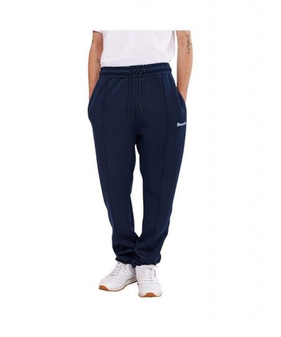 Mens Hoppa Tricot Slim-Fit Track Pants Blue $22.95 Pants