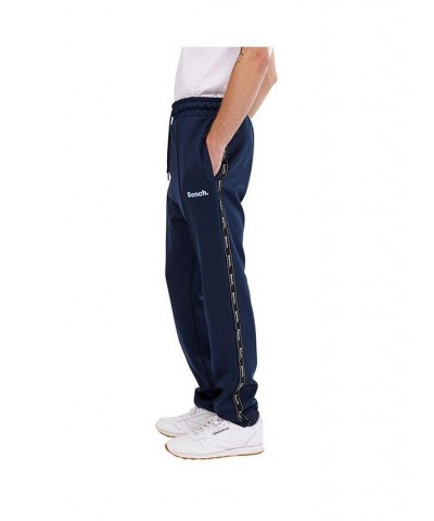 Mens Hoppa Tricot Slim-Fit Track Pants Blue $22.95 Pants