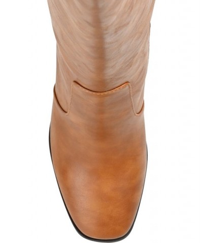 Women's Karima Boots Brown $65.80 Shoes