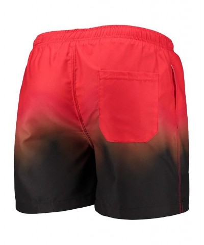 Men's Orange, Brown Cleveland Browns Dip-Dye Swim Shorts $28.80 Swimsuits