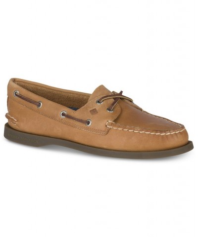 Women's Authentic Original Boat Shoe Brown $46.80 Shoes