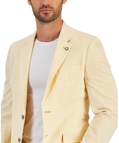 Men's Modern-Fit Stripe Seersucker Sport Coat PD05 $36.55 Blazers