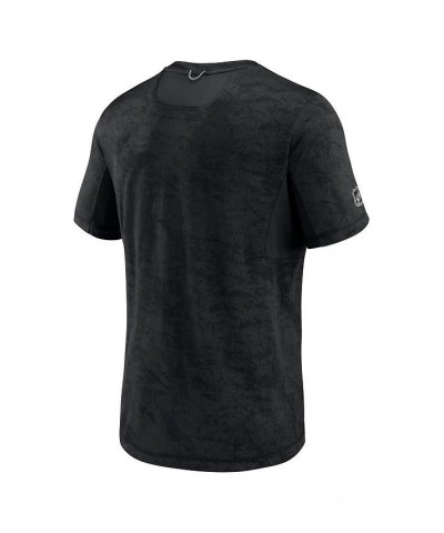 Men's Branded Black Los Angeles Kings Authentic Pro Rink Premium Camo T-Shirt $30.24 T-Shirts