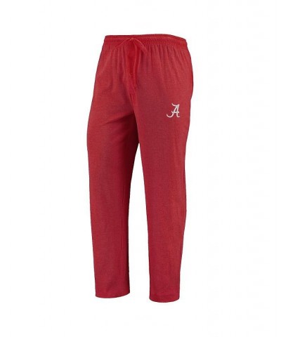 Men's Crimson, Heathered Charcoal Alabama Crimson Tide Meter Long Sleeve T-shirt and Pants Sleep Set $36.80 Pajama