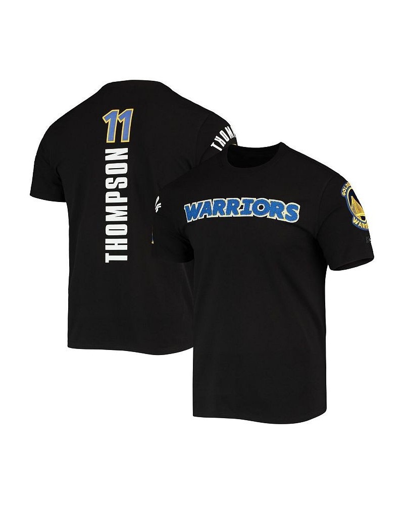 Men's Klay Thompson Black Golden State Warriors 75th Anniversary Team T-shirt $44.40 T-Shirts