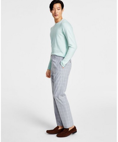 Men's Classic-Fit UltraFlex Stretch Micro-Check Dress Pants PD03 $24.75 Pants