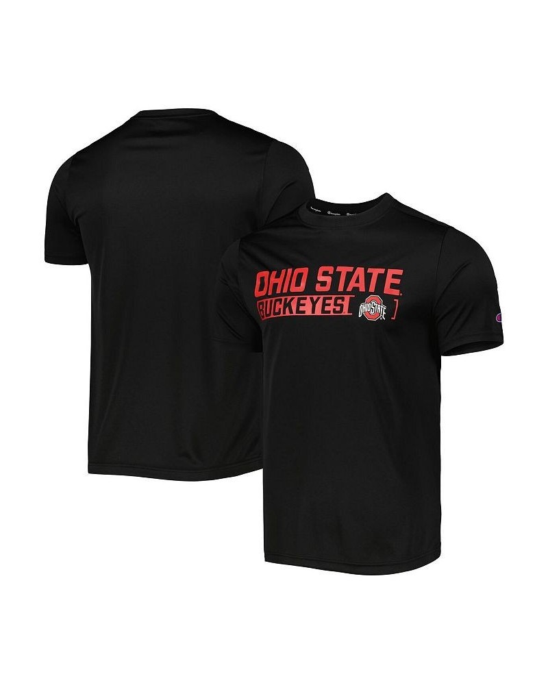 Men's Black Ohio State Buckeyes Impact Knockout T-shirt $19.94 T-Shirts