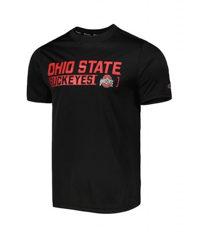 Men's Black Ohio State Buckeyes Impact Knockout T-shirt $19.94 T-Shirts