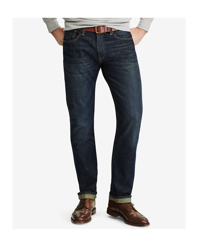 Men's Hampton Relaxed Straight Jeans Collection, Regular and Big & Tall Lightweight Morris Blue $60.00 Jeans