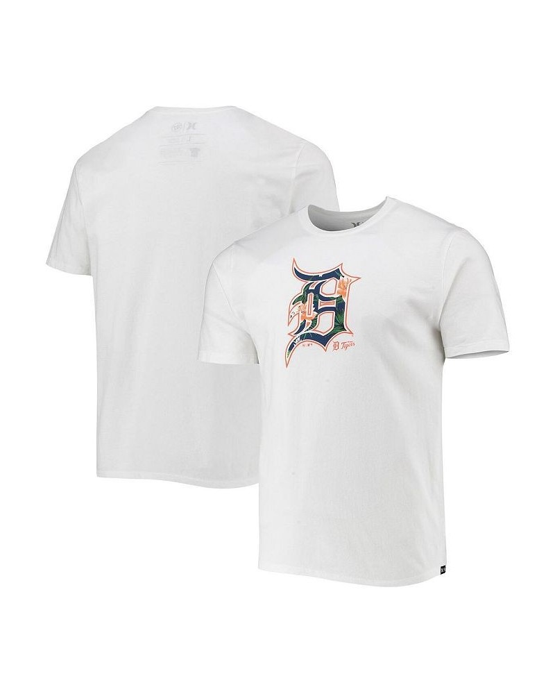 Men's x '47 Brand White Detroit Tigers Everyday T-shirt $21.60 T-Shirts