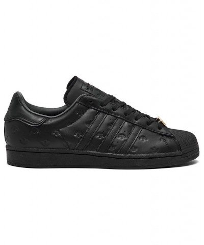 Men's Originals Superstar Casual Sneakers Black $61.25 Shoes