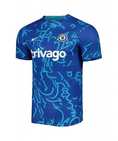 Men's Blue Chelsea 2022/23 Pre-Match Top $27.28 Jersey