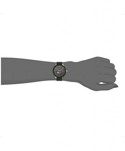 Connected Unisex Olive Silicone Strap Smart Watch 38mm $25.64 Watches