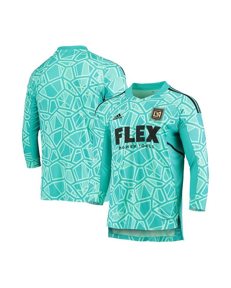 Men's Mint, Black Lafc Goalkeeper Jersey $37.40 Jersey