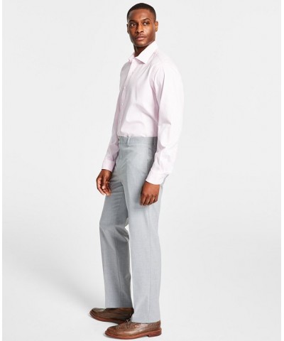 Men's Classic-Fit Solid Flat-Front Dress Pants PD05 $24.75 Pants