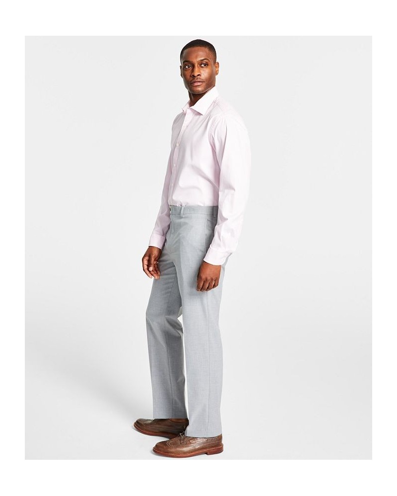 Men's Classic-Fit Solid Flat-Front Dress Pants PD05 $24.75 Pants