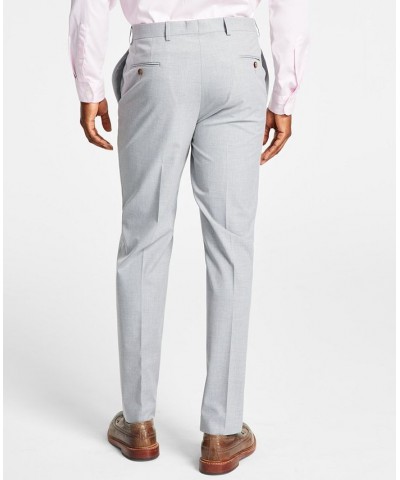 Men's Classic-Fit Solid Flat-Front Dress Pants PD05 $24.75 Pants