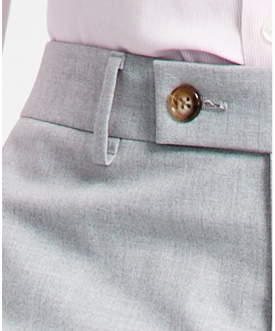 Men's Classic-Fit Solid Flat-Front Dress Pants PD05 $24.75 Pants