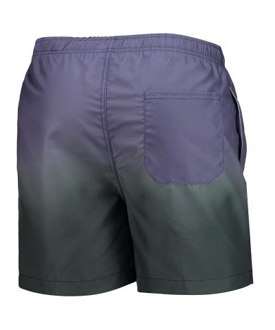 Men's Purple, Baltimore Ravens Dip-Dye Swim Shorts $24.60 Swimsuits