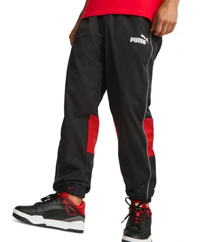 Men's Ferrari Race SDS Colorblocked Pants Black $41.80 Pants