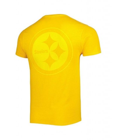 Men's Gold Pittsburgh Steelers Fast Track Tonal Highlight T-shirt $28.32 T-Shirts