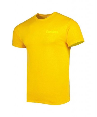 Men's Gold Pittsburgh Steelers Fast Track Tonal Highlight T-shirt $28.32 T-Shirts