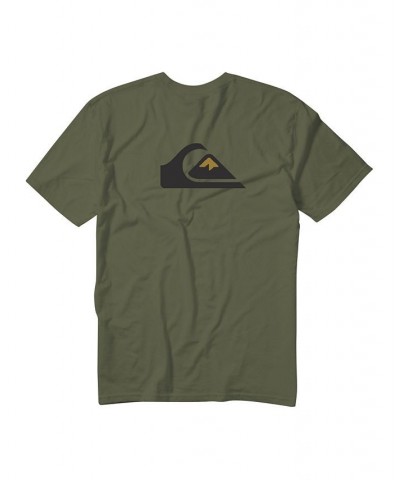 Quicksilver Men's Comp Logo Short Sleeves T-shirt Multi $13.34 T-Shirts