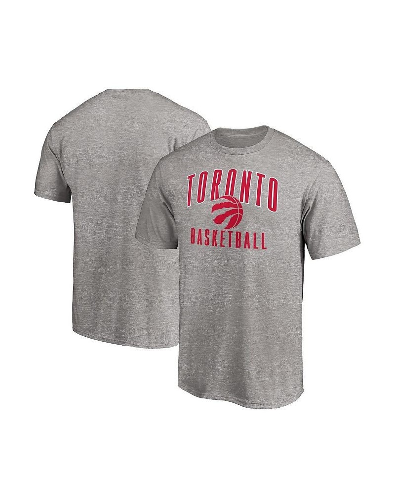 Men's Heathered Gray Toronto Raptors Game Legend T-shirt $11.25 T-Shirts