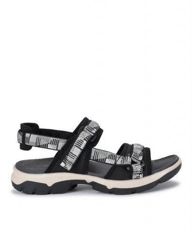 Lancer Ankle-Strap Sporty Sandals Black $46.75 Shoes