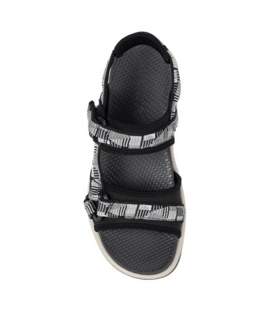 Lancer Ankle-Strap Sporty Sandals Black $46.75 Shoes