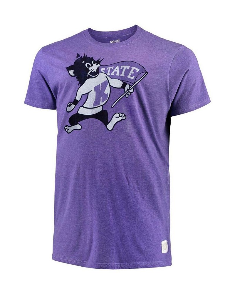 Men's Purple Kansas State Wildcats Mock Twist T-shirt $23.00 T-Shirts