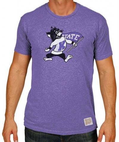 Men's Purple Kansas State Wildcats Mock Twist T-shirt $23.00 T-Shirts