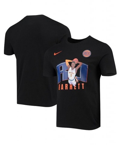 Men's RJ Barrett Black New York Knicks Hero Performance T-shirt $16.20 T-Shirts