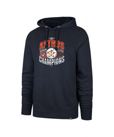 Men's Navy Houston Astros 2022 American League Champions Headline Pullover Hoodie $48.59 Sweatshirt