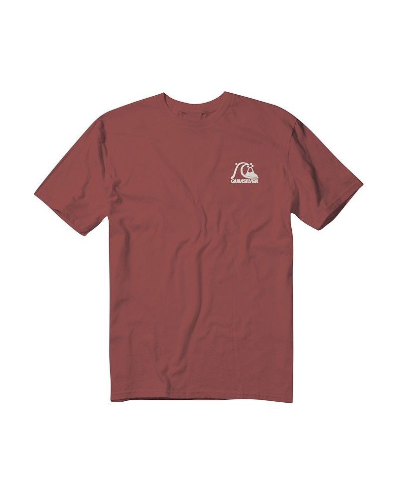 Quicksilver Men's the Original Short Sleeves T-shirt Brown $17.39 T-Shirts