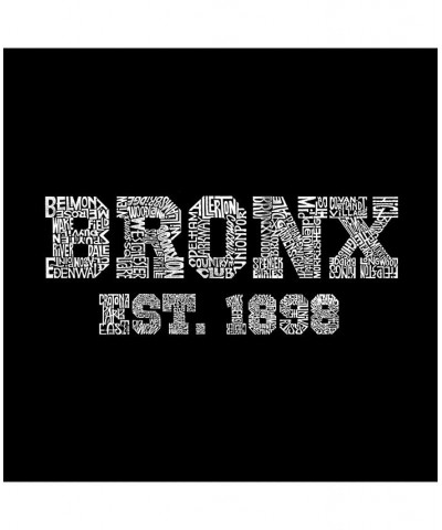 Men's Word Art Popular Neighborhoods In Bronx, New York Crewneck Sweatshirt Gray $25.99 Sweatshirt