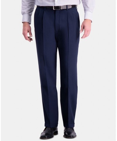 Men's Premium Comfort Stretch Classic-Fit Solid Pleated Dress Pants PD06 $32.99 Pants