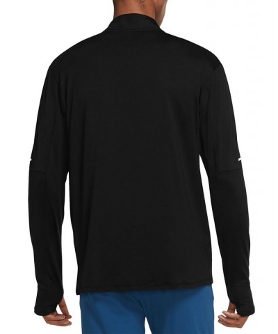 Men's Element Running Quarter-Zip Black $32.00 Sweatshirt