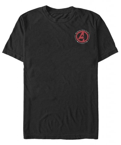 Men's Avenger Legends Short Sleeve Crew T-shirt Black $16.45 T-Shirts