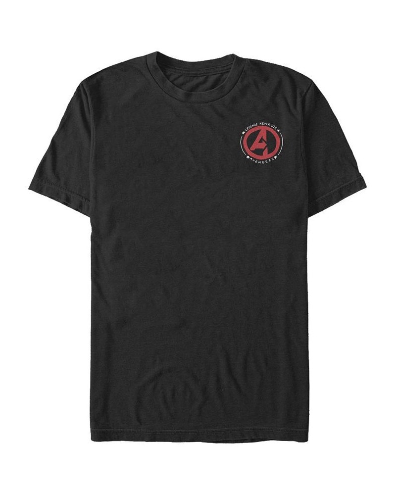 Men's Avenger Legends Short Sleeve Crew T-shirt Black $16.45 T-Shirts