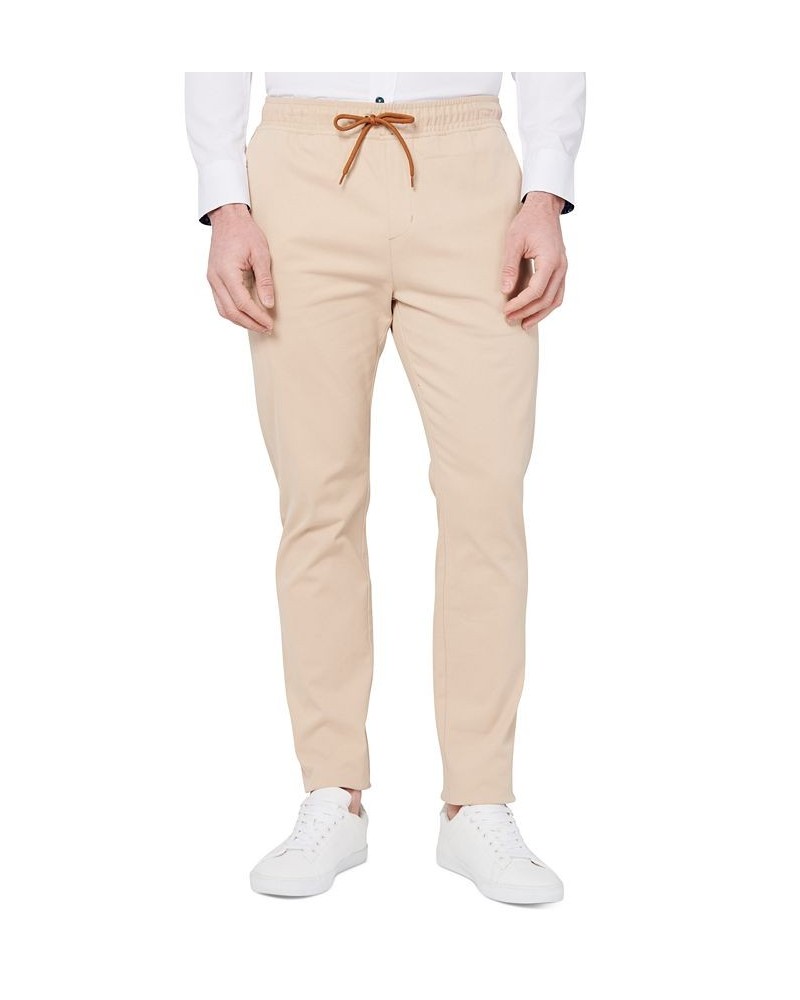 Men's Khaki Drawstring Pants Brown $36.70 Pants