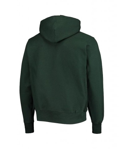 Men's Green Hawaii Warriors Vault Logo Reverse Weave Pullover Hoodie $41.80 Sweatshirt