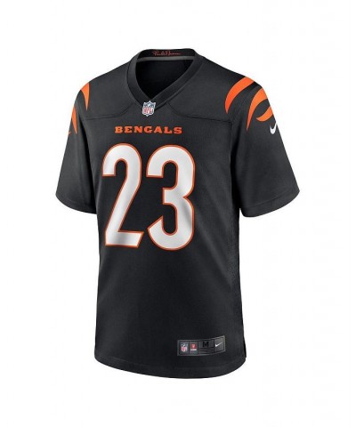 Men's Daxton Hill Black Cincinnati Bengals 2022 NFL Draft First Round Pick Game Jersey $41.73 Jersey