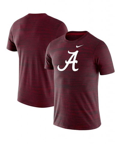 Men's Crimson Alabama Crimson Tide Team Logo Velocity Legend Performance T-shirt $22.00 T-Shirts