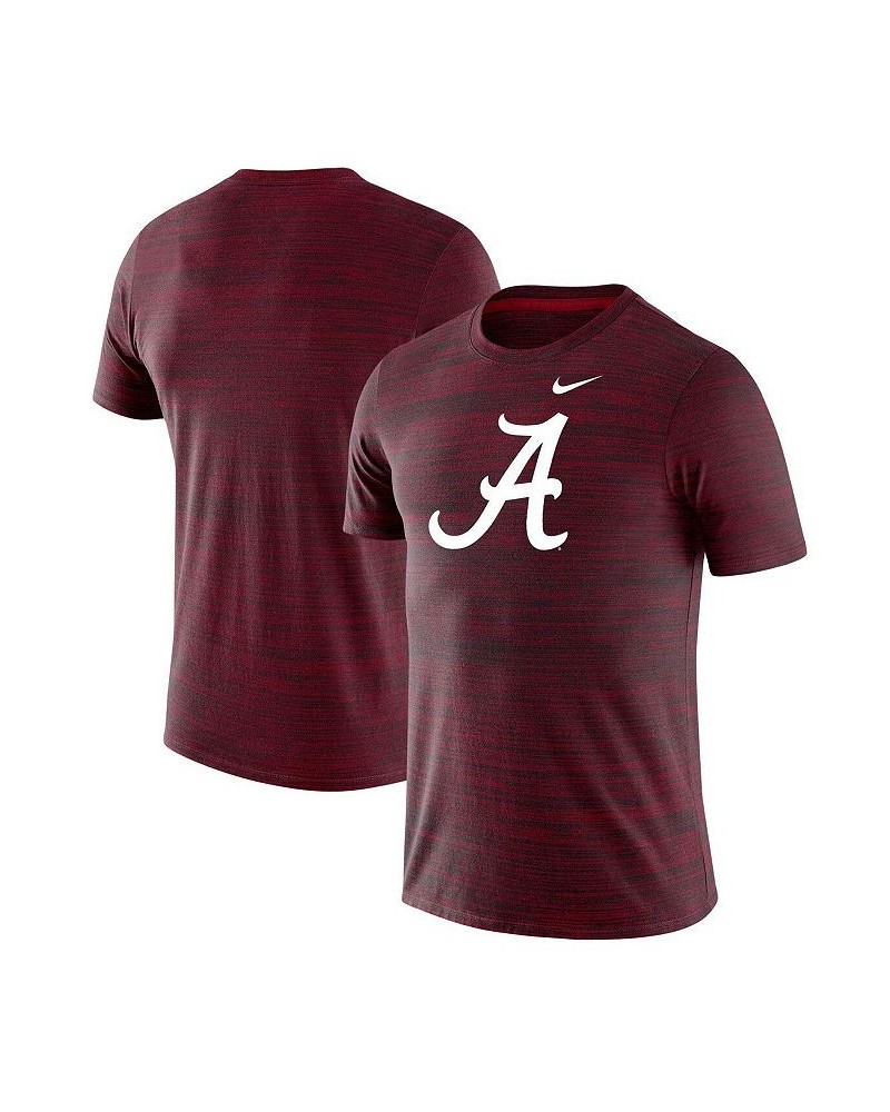 Men's Crimson Alabama Crimson Tide Team Logo Velocity Legend Performance T-shirt $22.00 T-Shirts