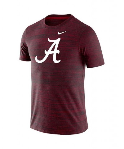 Men's Crimson Alabama Crimson Tide Team Logo Velocity Legend Performance T-shirt $22.00 T-Shirts