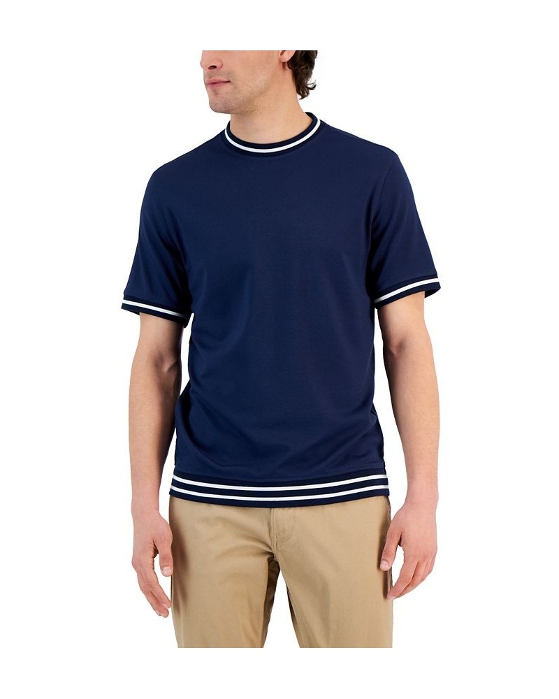 Men's Tipped T-Shirt PD03 $16.40 T-Shirts