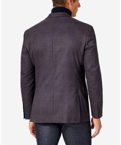 Men's Modern-Fit Pattern Check Sport Coats PD03 $103.70 Blazers