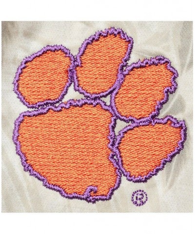 Men's Oatmeal Clemson Tigers Forest Fronds Button-Up Shirt $33.90 Shirts