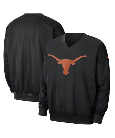 Men's Black Texas Longhorns Stadium Pullover Windbreaker Jacket $34.85 Jackets